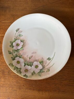 Vintage Plankenhammer Floss Bavaria Germany Margaret Macaulay floral salad plate